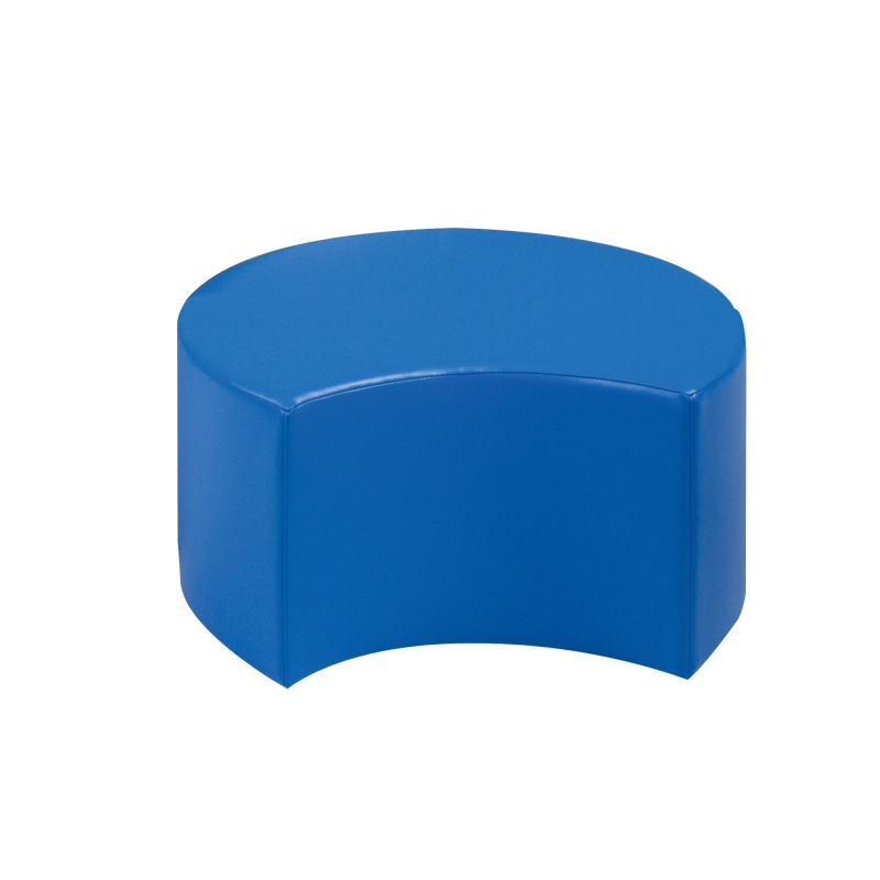 Sitzhocker - halbrund einzeln