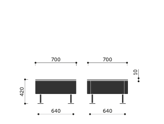 Sofalandschaft - New Style Matthew / B1 schwer entflammbar