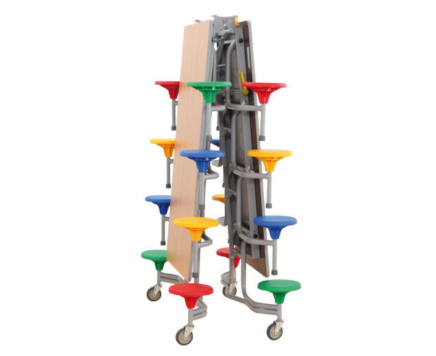 Mobiler Klapptisch Rechteck/ 16-Sitzer