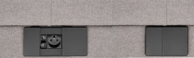 Ecksessel/ Sofaserie Jonathan - B1 schwer entflammbar