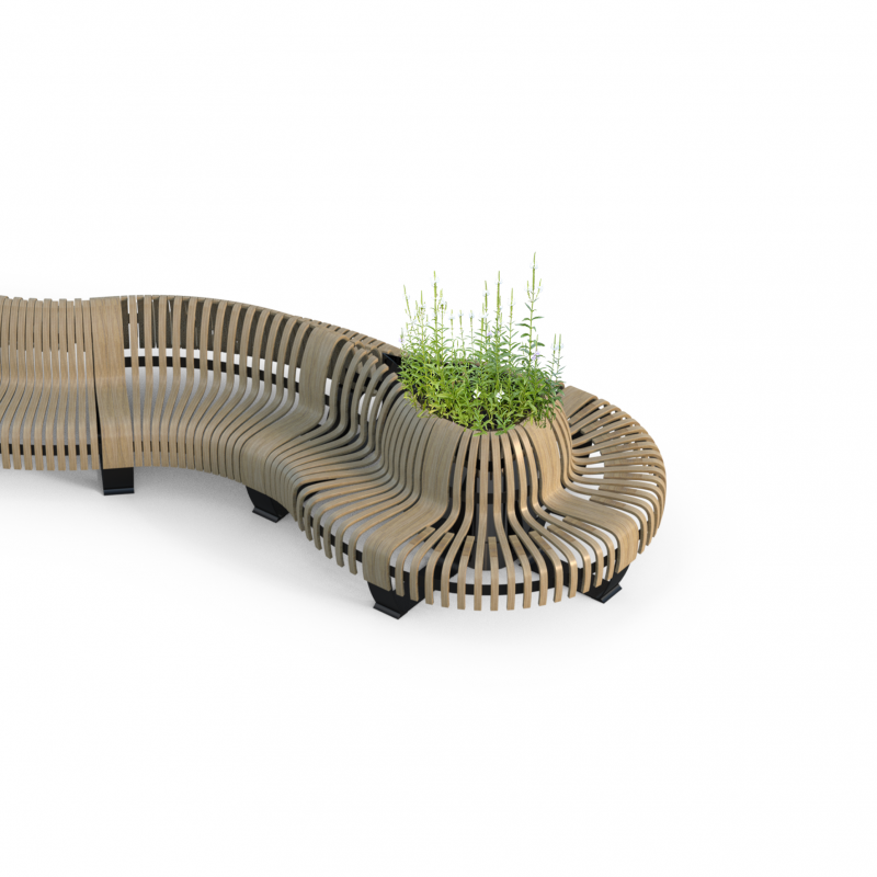 Creative Line mit Rckenlehne konvex 90