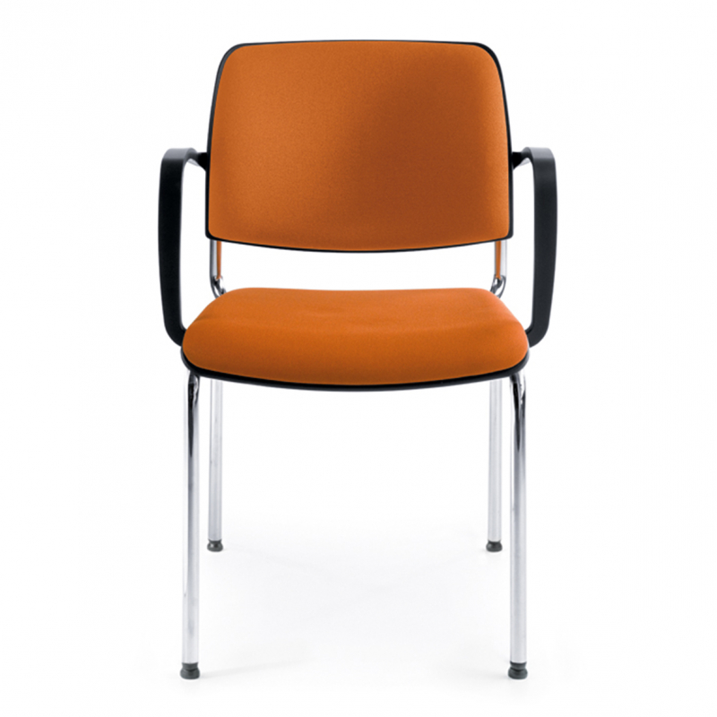 Mehrzweckstuhl Rckenlehne gepolstert