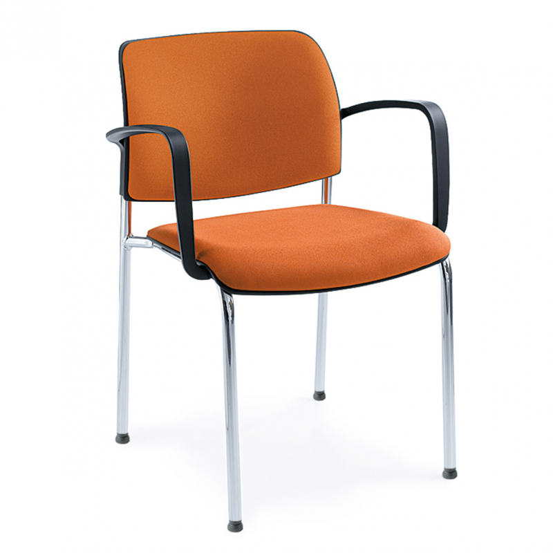 Mehrzweckstuhl Rckenlehne gepolstert