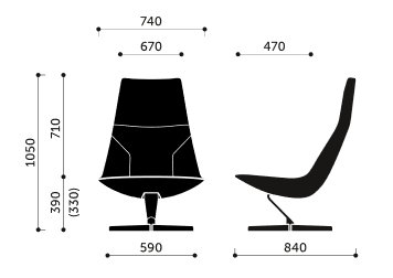 Design- Loungesessel