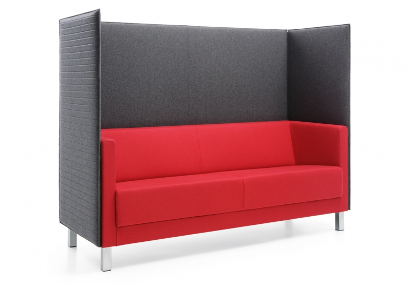 3-Sitzer Sofa mit Trennwand/ Sofaserie Emma