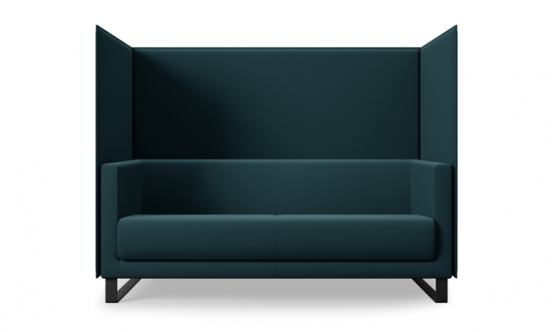 3-Sitzer Sofa mit Trennwand/ Sofaserie Emma - B1 schwer entflammbar