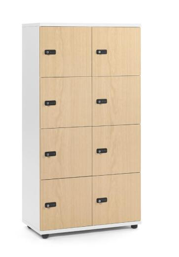 Schliefachschrank mit 8 Fchern