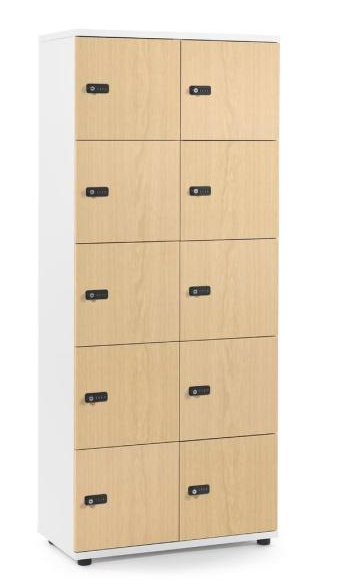 Schliefachschrank mit 10 Fchern