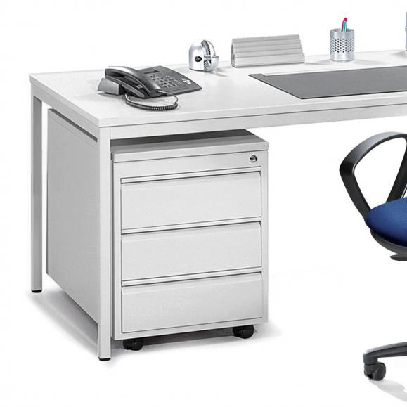 Rollcontainer aus Stahl mit 3 Schben