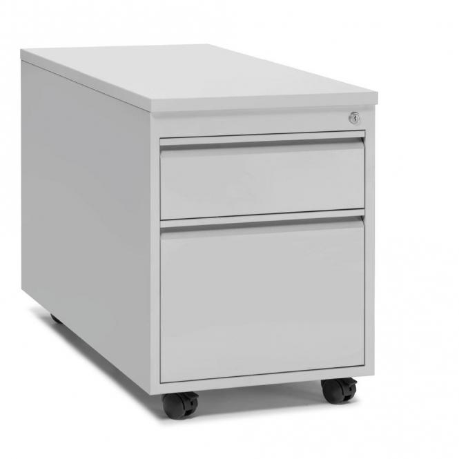 Rollcontainer aus Stahl mit Hngeregistratur