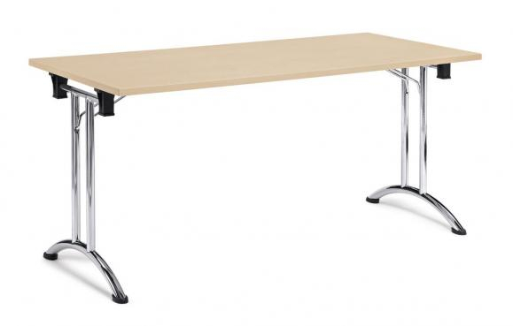 Klapptisch, T-Fu gebogen