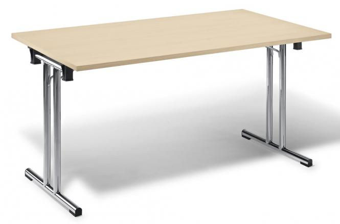 Klapptisch, T-Fu gerade