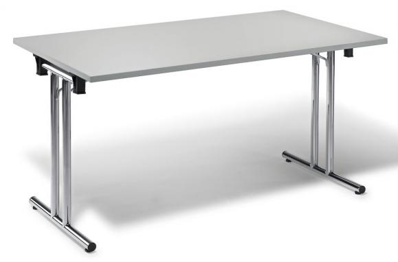 Klapptisch, T-Fu gerade