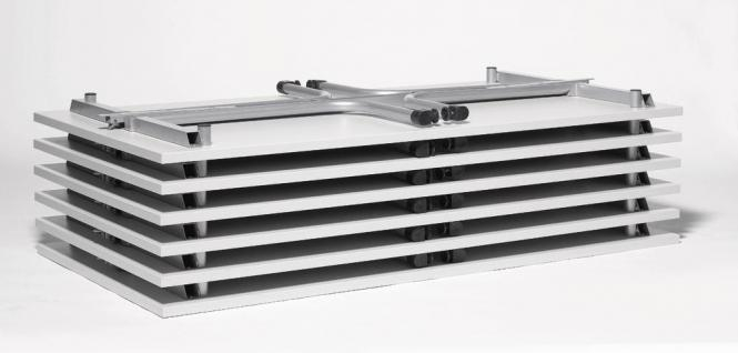 Klapptisch, T-Fu geschwungen