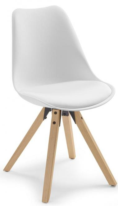 Besucherstuhl / Eiche Massivholz