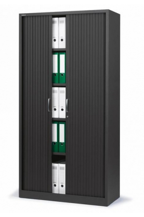 Rollladenschrank mit 5 Ordnerhhen Stahl