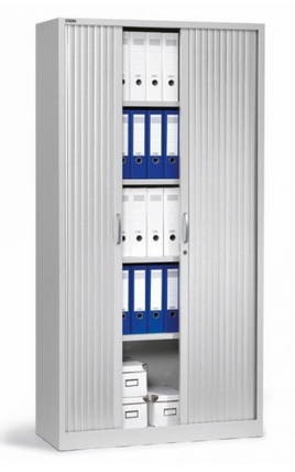 Rollladenschrank mit 5 Ordnerhhen Stahl