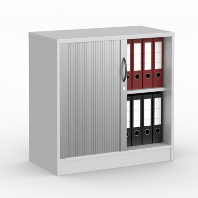 Rollladenschrank mit 2 Ordnerhhen