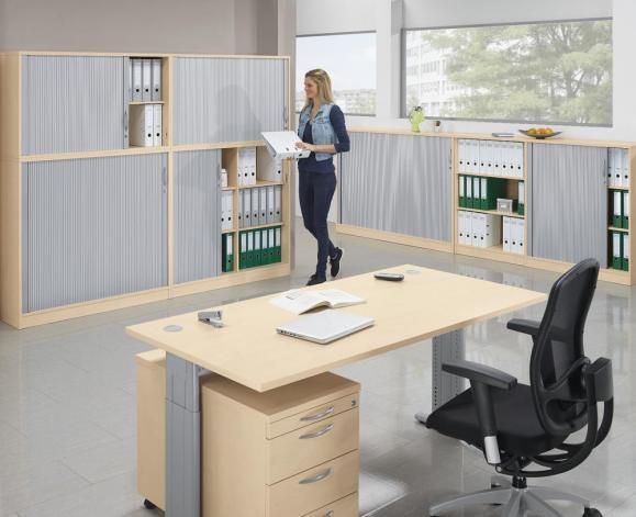 Rollladen-Aufsatzschrank