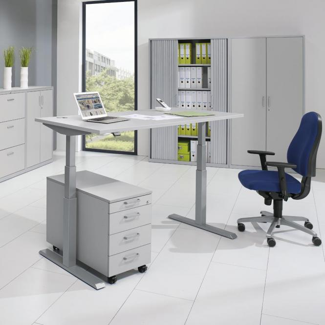 Rollladenschrank Stahl 5 Ordnerhhen