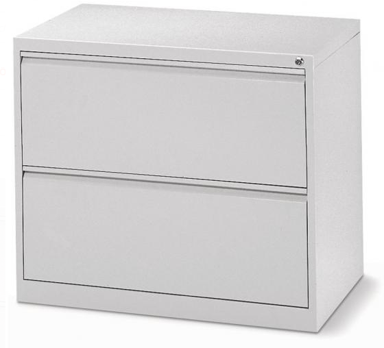 Hngeregistraturschrank Stahl in verschiedenen Ausfhrungen / lichtgrau