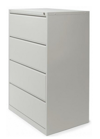 Hngeregistraturschrank Stahl in verschiedenen Ausfhrungen / lichtgrau