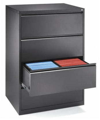 Hngeregistraturschrank Stahl / anthrazit