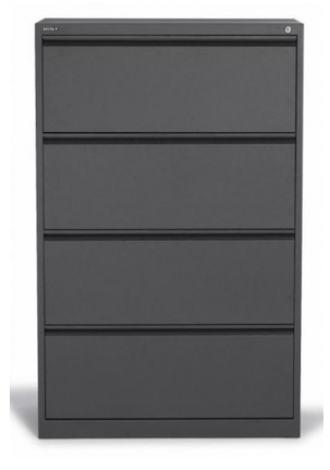 Hngeregistraturschrank Stahl / anthrazit