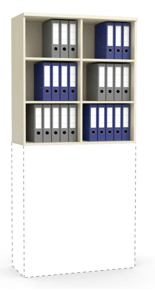 Aufsatzregal  - viele verschiedene Gren