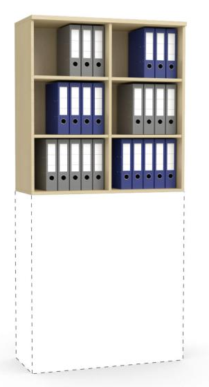 Aufsatzregal  - viele verschiedene Gren