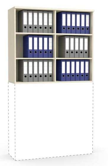Aufsatzregal  - viele verschiedene Gren