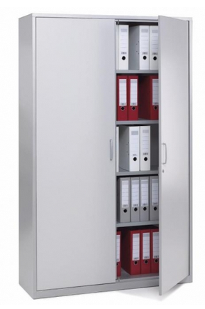 Flgeltrenschrank - Korpus Stahl / Tren Holz