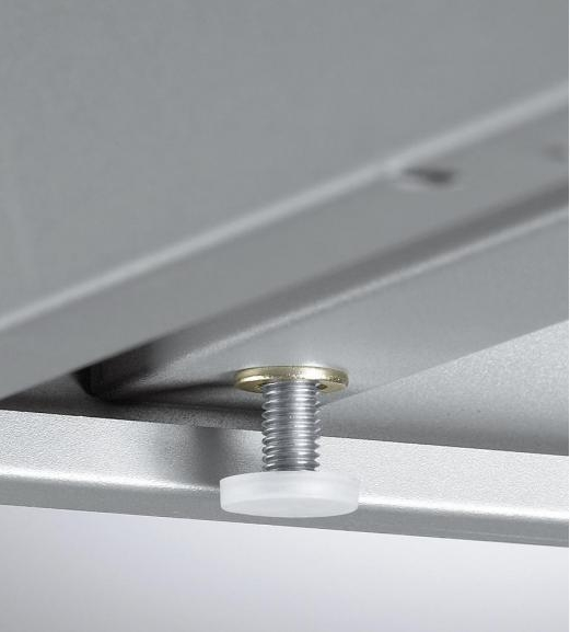 Flgeltrenschrank - Korpus Stahl / Tren Holz