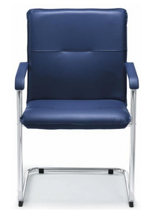 Freischwinger mit Kunstleder