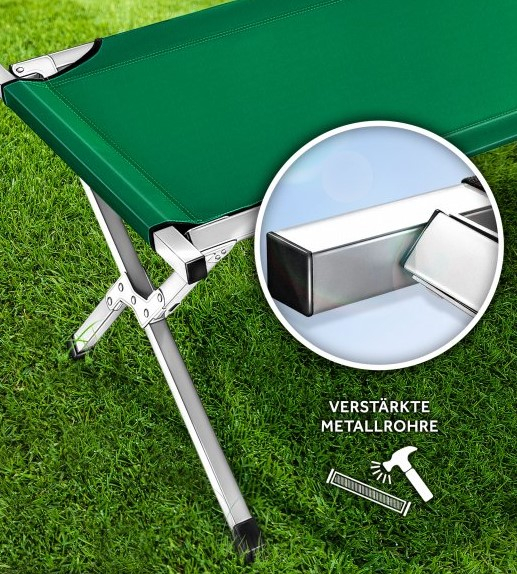 210 cm Feldbett Simson