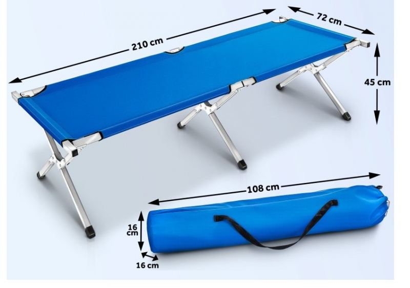 210 cm Feldbett Simson