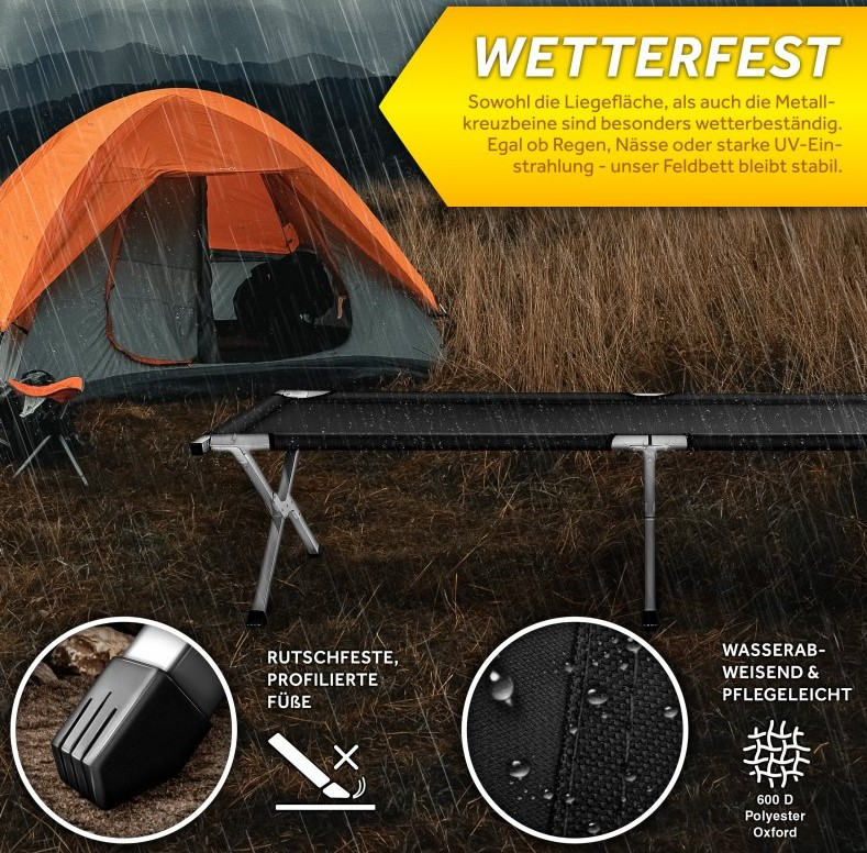 210 cm Feldbett Simson