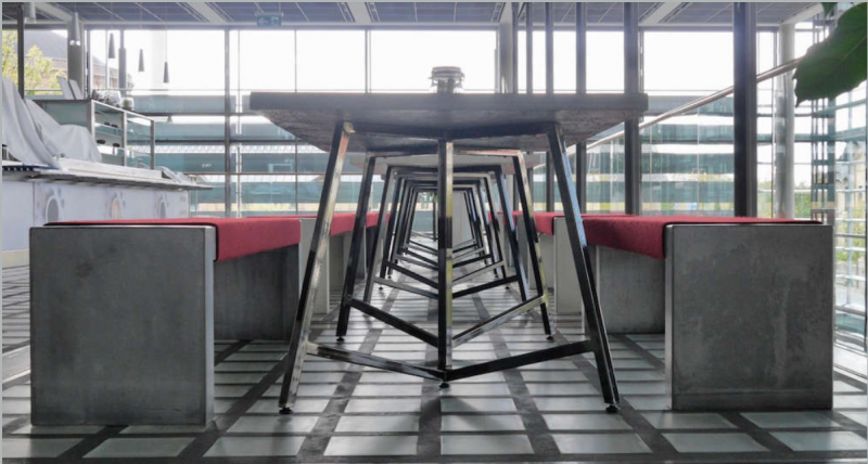 Beton Schreib-/Konferenztisch