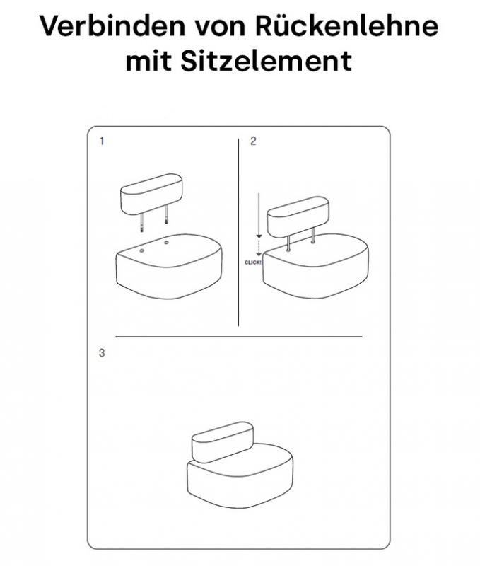 Nature - Line  Sofa B1 schwer entflammbar