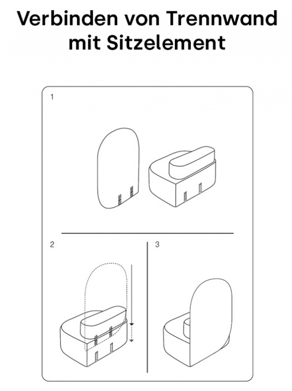 Nature - Line  Sofa B1 schwer entflammbar