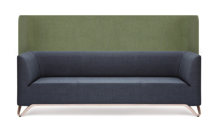 3-er Sitzsofa mit Armlehne/ Sofaserie Jonathan - B1 schwer entflammbar