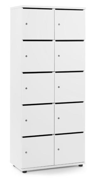 Schliefachschrank mit Posteinwurf