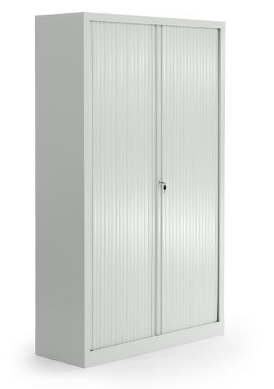 Rollladenschrank aus Stahl mit 4 oder 5 Ordnerhhen