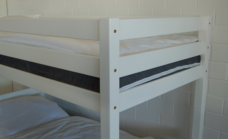 Massivholz Etagenbett DIN 747 - teilbar in 2 Einzelbetten