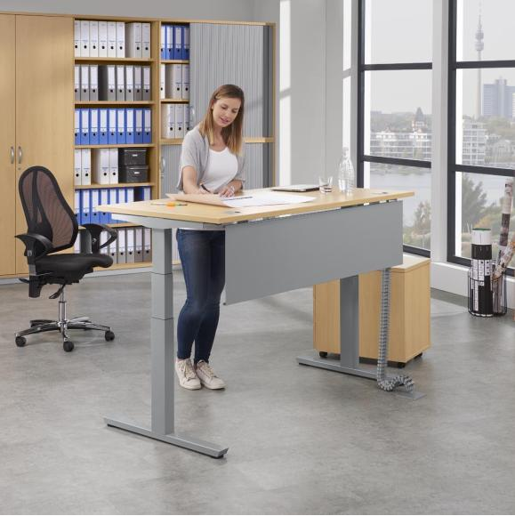 Schreibtisch mit elektrischer Hhenverstellung