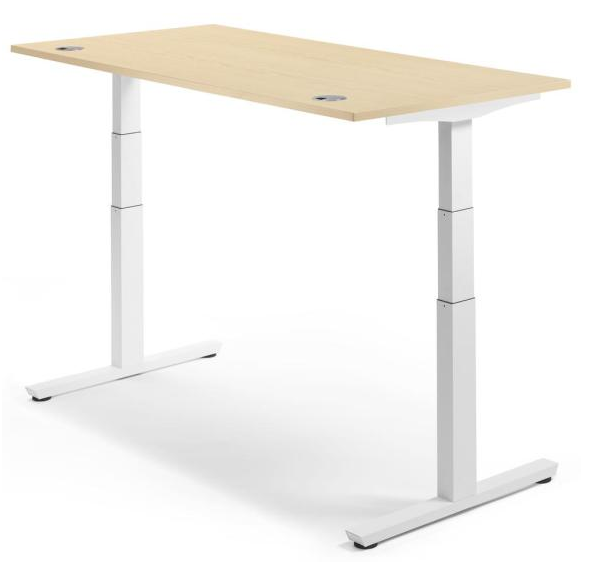 Schreibtisch mit elektrischer Hhenverstellung