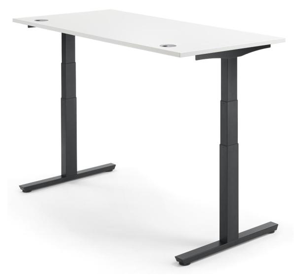 Schreibtisch mit elektrischer Hhenverstellung