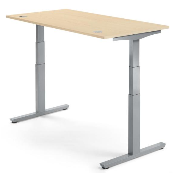 Schreibtisch mit elektrischer Hhenverstellung