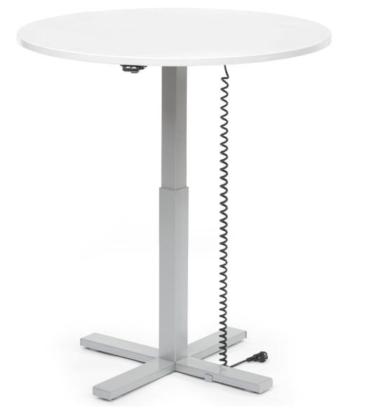 Sitz-/ Stehtisch / Bestelltisch Hhenverstellbar Rund