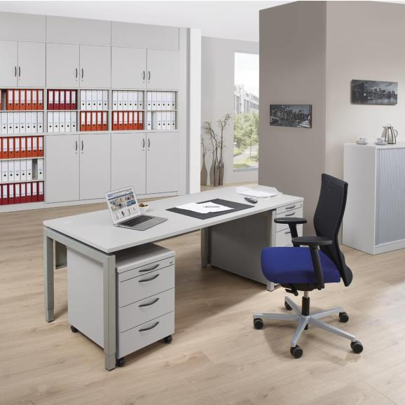 Schreibtisch 4-Fu feste Hhe